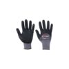 Guanto nylon-spandex / nitrile micro-schiuma 3/4 traspirante puntinato