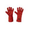 Guanto anticalore saldatore, pelle crosta, tutto foderato, cuciture Kevlar®