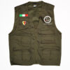 Gilet Alpini Bergamo con ricamo